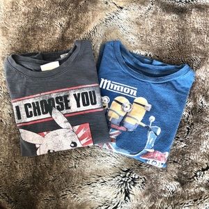 Two Zara boy’s T-shirt size 5